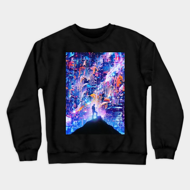 Peak Crewneck Sweatshirt by nicebleed